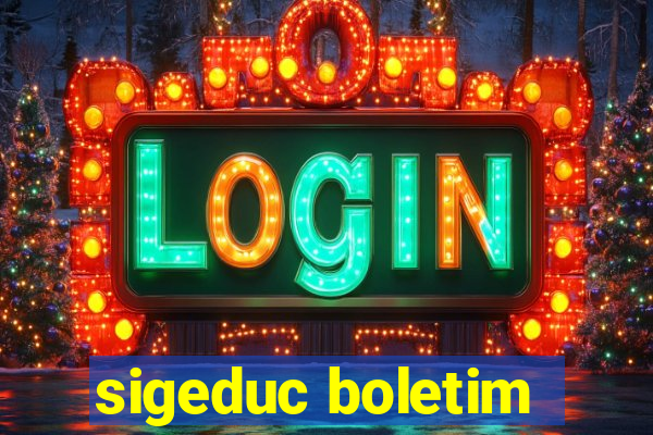 sigeduc boletim